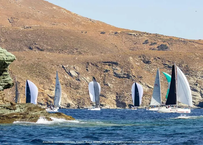 아파트 Korina's Ándros